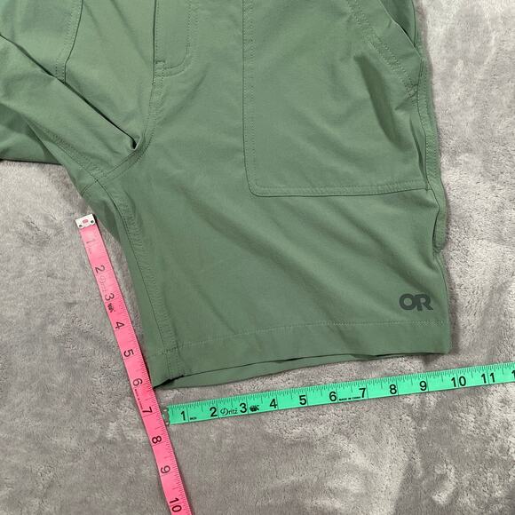 Outdoor Research Ferrosi Shorts 6 Green Hiking Stretch Performance Climbing Trek - Picture 10 of 11